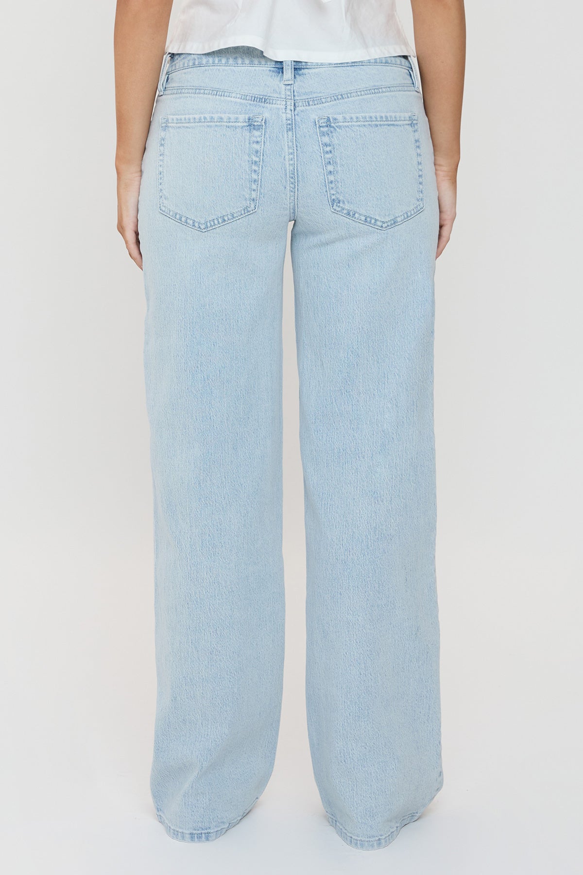 Women's Luxe Britney Wide Leg Jeans YMI JEANS
